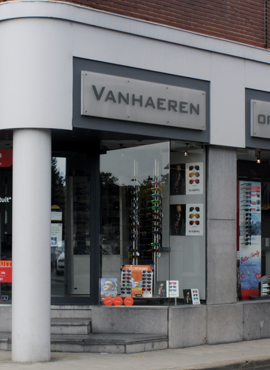 Façade Vanhaeren Optique